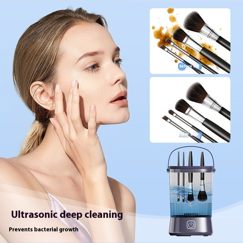 Limpiador Eléctrico Múltiple De Brochas De Maquillaje One Wash