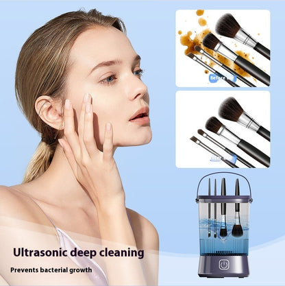 Limpiador Eléctrico Múltiple De Brochas De Maquillaje One Wash