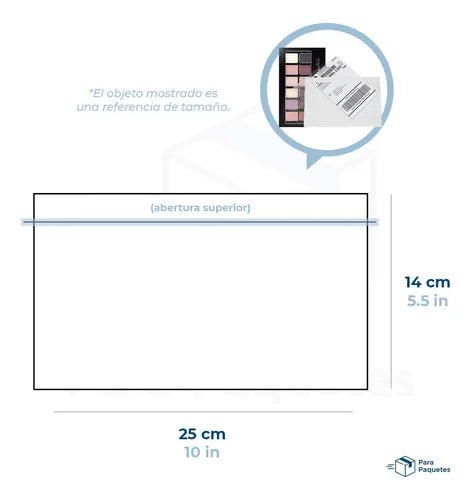 Sobre Porta Guía Canguro Para 14 X 25 Cm/1000 Pzas