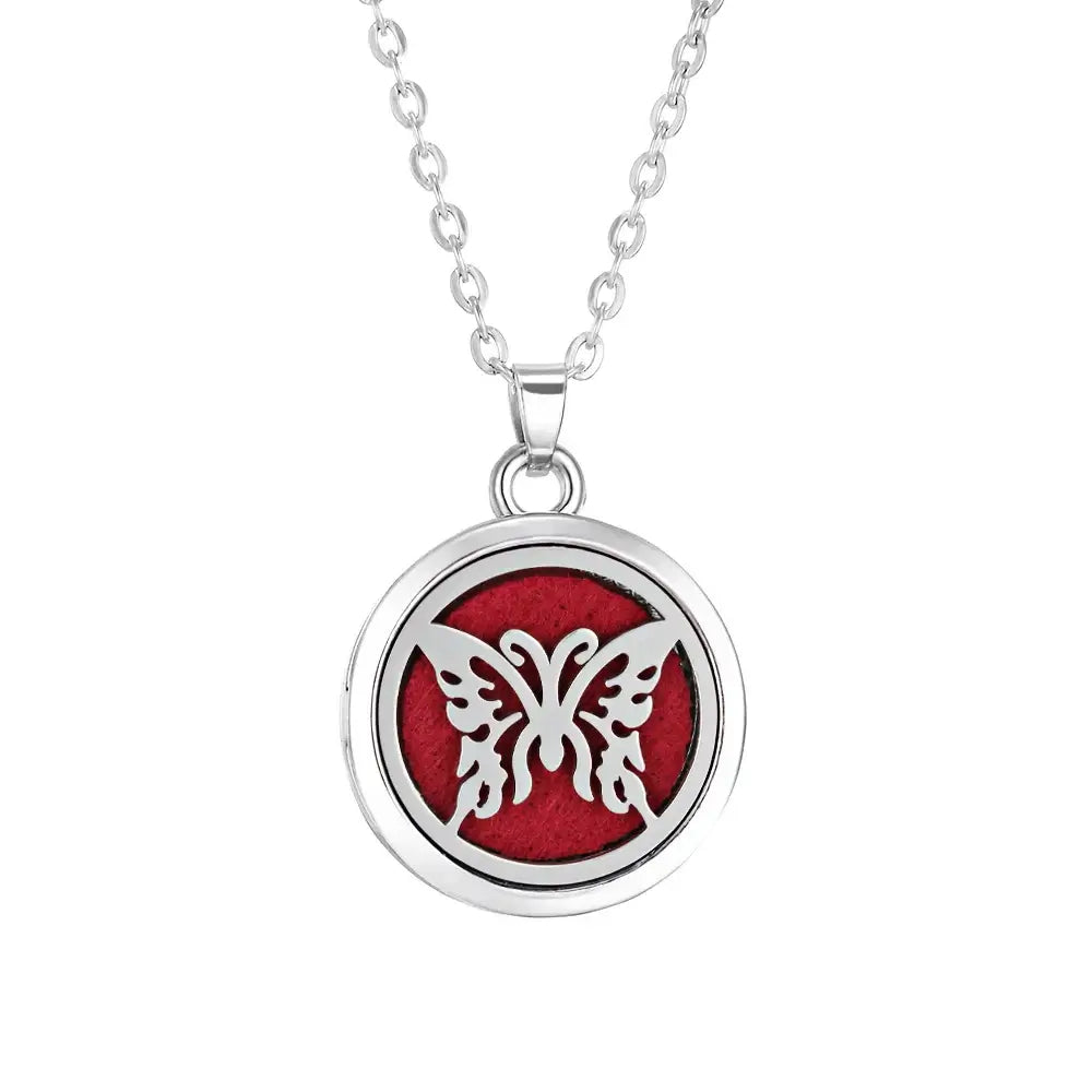 Collar Difusor Aromaterapia | Perfume Personal Portátil | Acero Inoxidable | Regalo Ideal