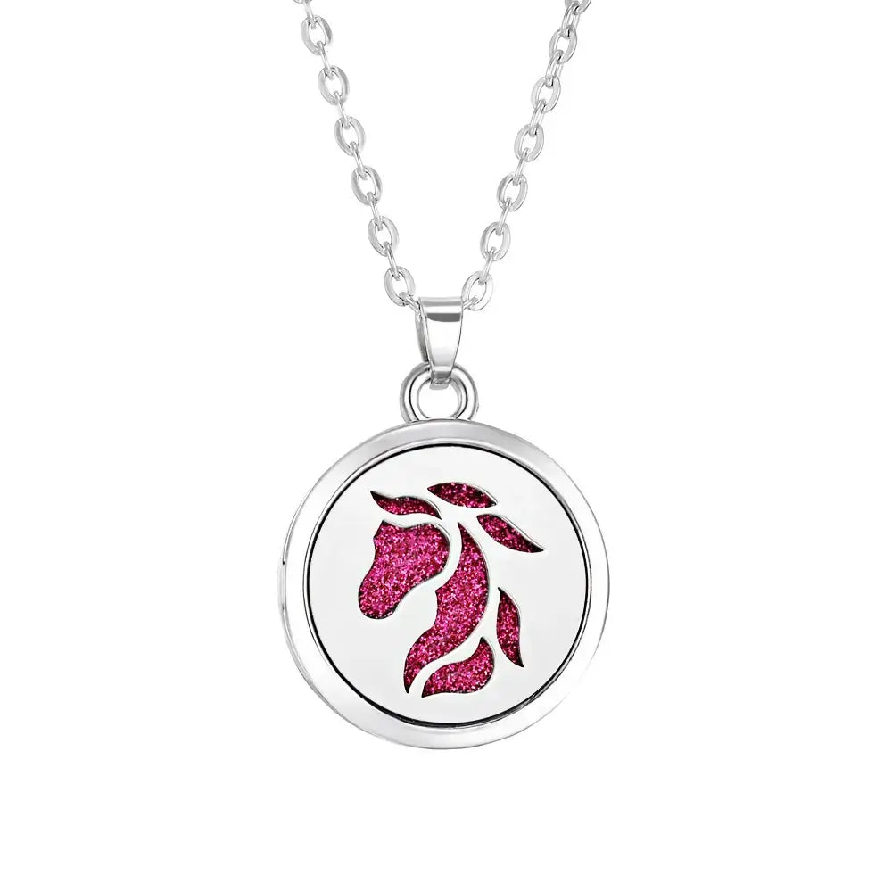 Collar Difusor Aromaterapia | Perfume Personal Portátil | Acero Inoxidable | Regalo Ideal