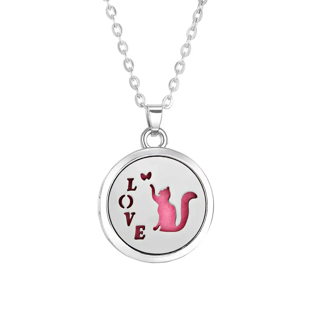 Collar Difusor Aromaterapia | Perfume Personal Portátil | Acero Inoxidable | Regalo Ideal