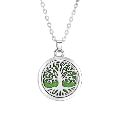 Collar Difusor Aromaterapia | Perfume Personal Portátil | Acero Inoxidable | Regalo Ideal