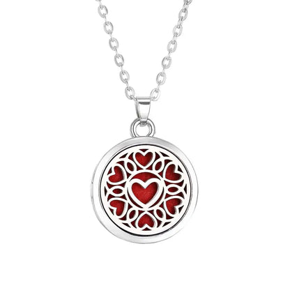 Collar Difusor Aromaterapia | Perfume Personal Portátil | Acero Inoxidable | Regalo Ideal