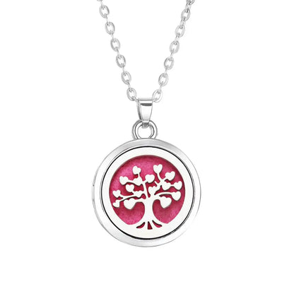 Collar Difusor Aromaterapia | Perfume Personal Portátil | Acero Inoxidable | Regalo Ideal