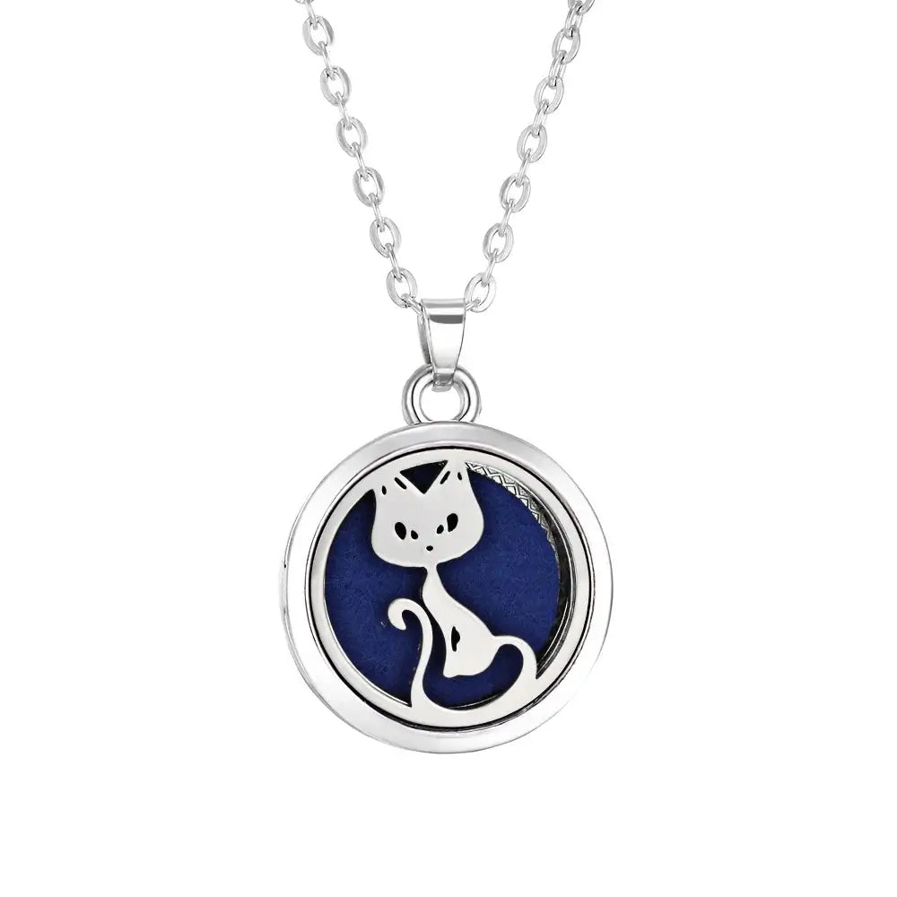 Collar Difusor Aromaterapia | Perfume Personal Portátil | Acero Inoxidable | Regalo Ideal