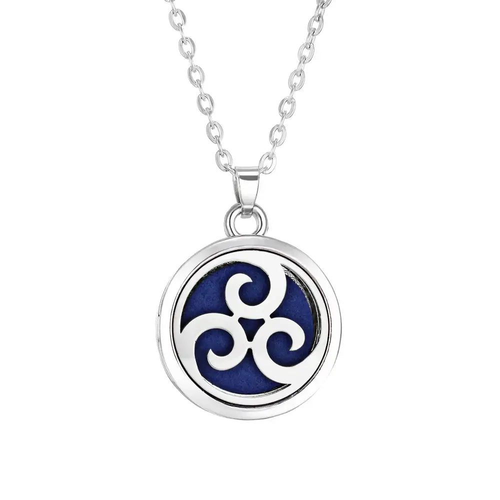 Collar Difusor Aromaterapia | Perfume Personal Portátil | Acero Inoxidable | Regalo Ideal
