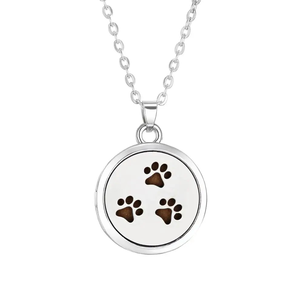Collar Difusor Aromaterapia | Perfume Personal Portátil | Acero Inoxidable | Regalo Ideal