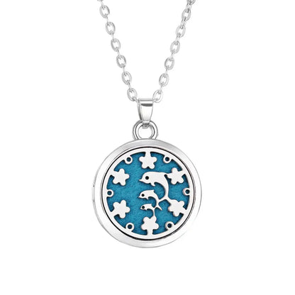 Collar Difusor Aromaterapia | Perfume Personal Portátil | Acero Inoxidable | Regalo Ideal
